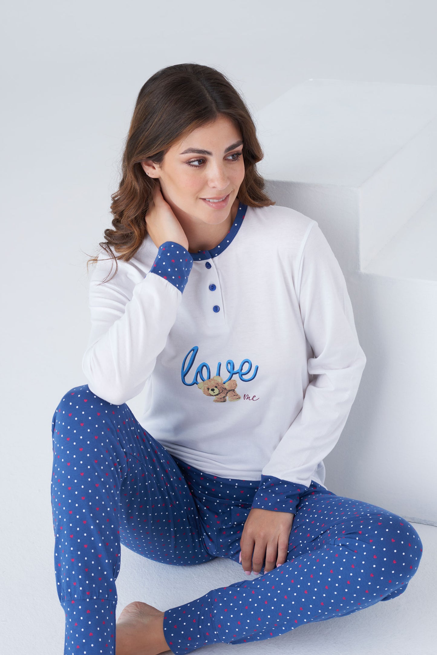 Pigiama Manica Lunga Love