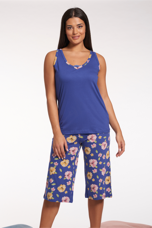 Pigiama pantalone floreale