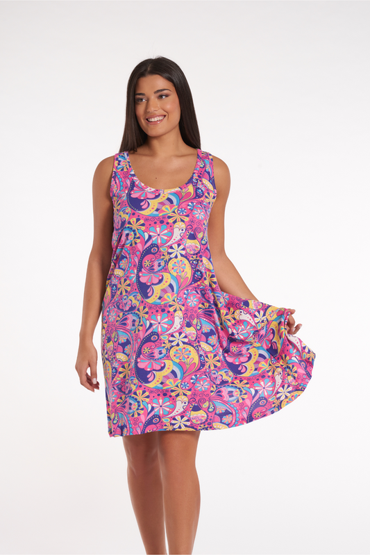 Vestaglia Donna - Rosa Fantasy